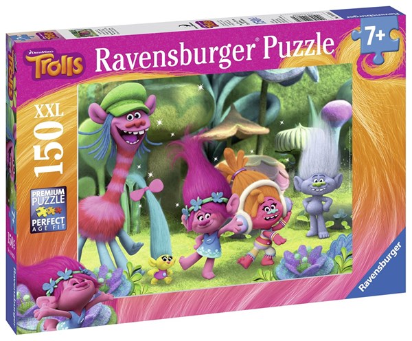 Ravensburger (10033) - "Trolls" - 150 Teile Puzzle