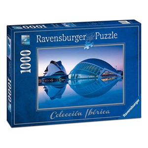 Ravensburger (19617) - "Stadt der Kunst und Wissenschaft, Valencia" - 1000 Teile Puzzle