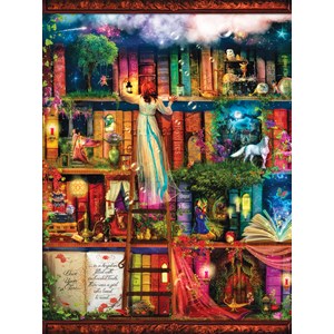 SunsOut (51067) - Aimee Stewart: "Treasure Hunt Bookshelf" - 1000 Teile Puzzle