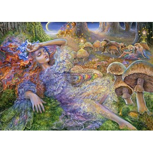 Grafika (T-00289) - Josephine Wall: "After The Fairy Ball" - 1000 Teile Puzzle