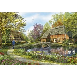 Educa (16356) - Dominic Davison: "Meadow Cottages" - 5000 Teile Puzzle