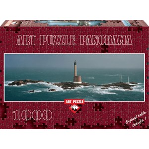 Art Puzzle (4341) - Philip Plisson: "Leuchturm des Roches-Douvres" - 1000 Teile Puzzle