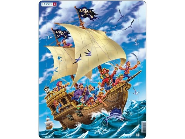 Larsen (US9) - "Piraten" - 30 Teile Puzzle