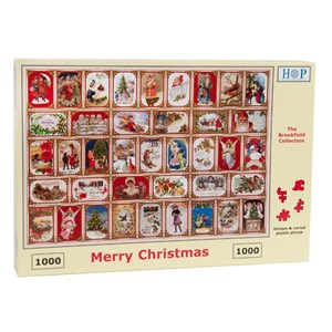 The House of Puzzles (3657) - "Merry Christmas" - 1000 Teile Puzzle