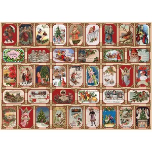 The House of Puzzles (3657) - "Merry Christmas" - 1000 Teile Puzzle
