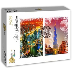 Grafika (T-00237) - "Dubai" - 2000 Teile Puzzle