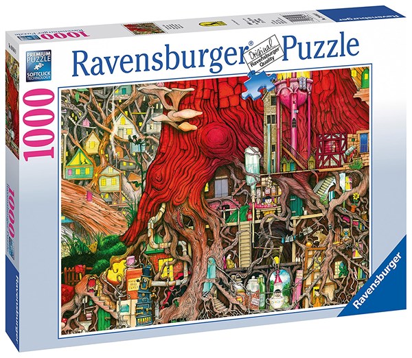 Ravensburger (19644) - Colin Thompson: "Verborgene Welt" - 1000 Teile Puzzle
