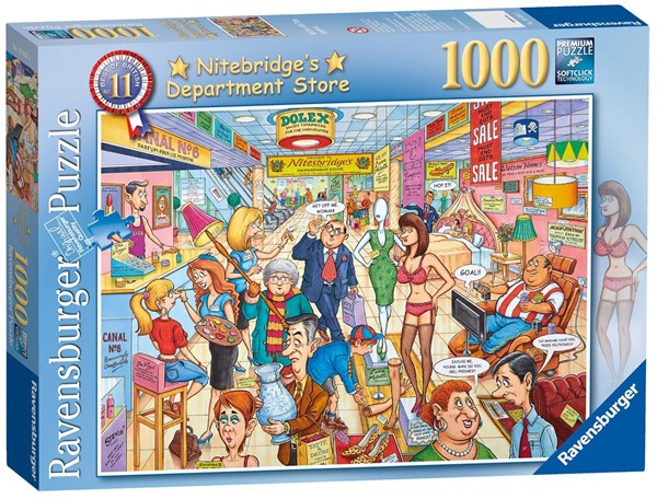 Ravensburger (19435) - "The Department Store" - 1000 Teile Puzzle