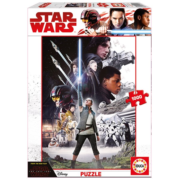 Educa (17465) - "Star Wars Episode VIII" - 1000 Teile Puzzle