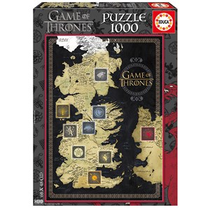 Educa (17113) - "Game of Thrones" - 1000 Teile Puzzle