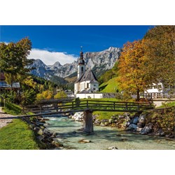 Schmidt Spiele (58225) - "Reiteralpe, Ramsau" - 1000 Teile Puzzle