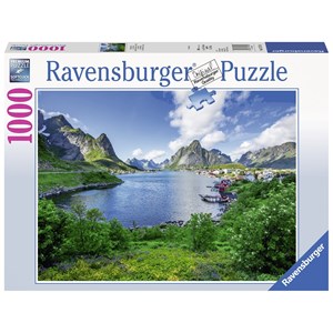 Ravensburger (19711) - "Auf den Lofoten" - 1000 Teile Puzzle