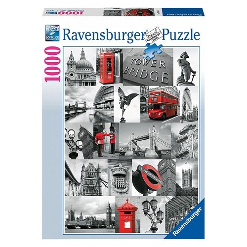 Ravensburger (19144) - "Londoner Sehenswürdigkeiten" - 1000 Teile Puzzle