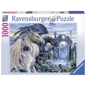 Ravensburger (19638) - "Mystische Drachen" - 1000 Teile Puzzle