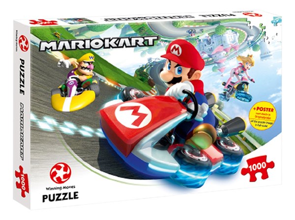 Winning Moves Games (44815) - "Super Mario, Mario Kart" - 1000 Teile Puzzle