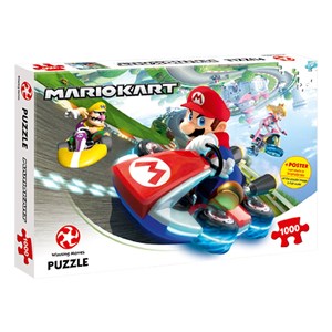 Winning Moves Games (44815) - "Super Mario, Mario Kart" - 1000 Teile Puzzle