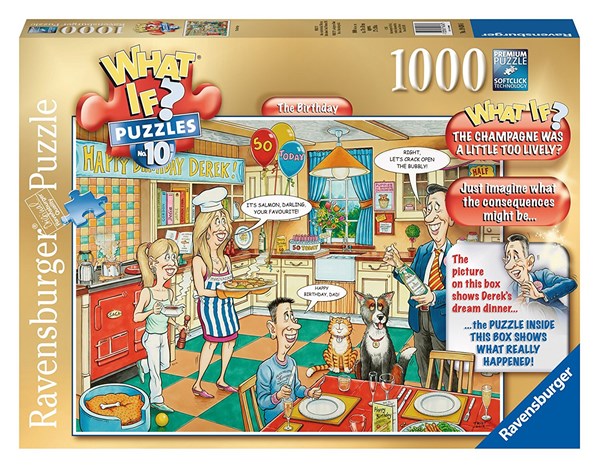 Ravensburger (19434) - "What if? #10? - The Birthday" - 1000 Teile Puzzle