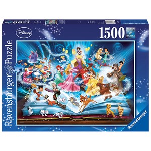 Ravensburger (16318) - "Disneys magisches Märchenbuch" - 1500 Teile Puzzle