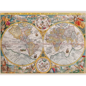 Ravensburger (16381) - "Weltkarte" - 1500 Teile Puzzle
