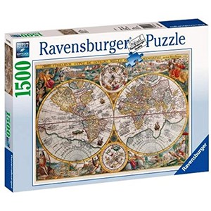 Ravensburger (16381) - "Weltkarte" - 1500 Teile Puzzle