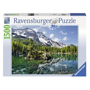 Ravensburger (16282) - "Bergmagie" - 1500 Teile Puzzle