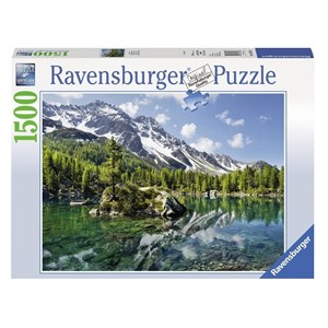 Ravensburger (16282) - "Bergmagie" - 1500 Teile Puzzle