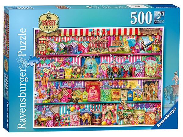 Ravensburger (14653) - Aimee Stewart: "The Sweet Shop" - 500 Teile Puzzle