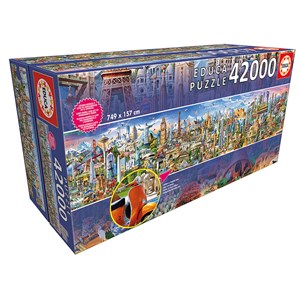 Educa (17570) - "Die Weltreise" - 42000 Teile Puzzle