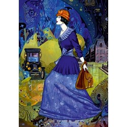 Trefl (10507) - Helena Lam: "A stroll in Paris" - 1000 Teile Puzzle