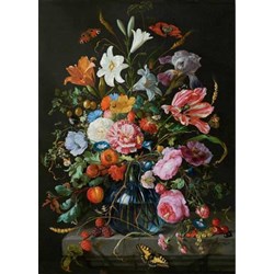PuzzelMan (760) - Jan Davidsz. de Heem: "Blumenvase" - 1000 Teile Puzzle