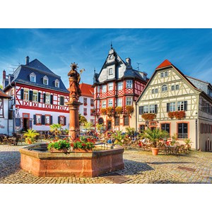 Trefl (33052) - "Markt im Heppenheim" - 3000 Teile Puzzle