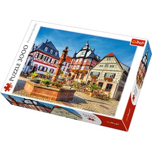 Trefl (33052) - "Markt im Heppenheim" - 3000 Teile Puzzle