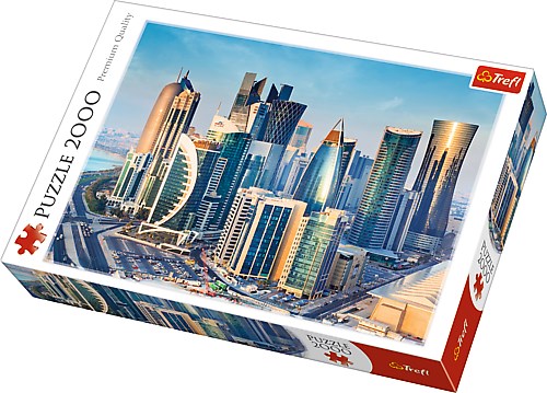 Trefl (27084) - "Doha, Catar" - 2000 Teile Puzzle