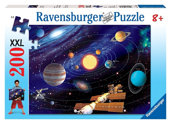 Ravensburger (12796) - "Das Sonnensystem" - 200 Teile Puzzle