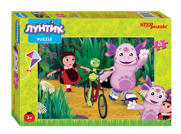 Step Puzzle (81128) - "Luntik" - 60 Teile Puzzle