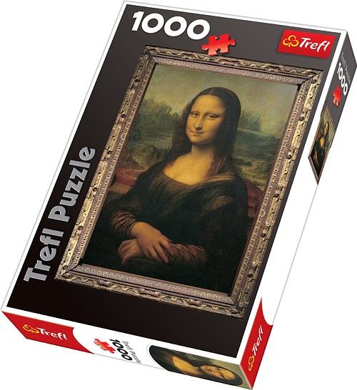 Trefl (10002) - "Mona Lisa" - 1000 Teile Puzzle