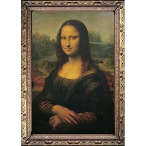 Trefl (10002) - "Mona Lisa" - 1000 Teile Puzzle