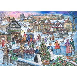 The House of Puzzles (3701) - "Victorian Green" - 1000 Teile Puzzle