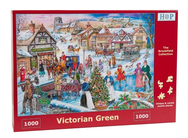 The House of Puzzles (3701) - "Victorian Green" - 1000 Teile Puzzle