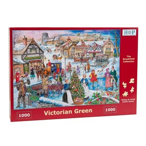 The House of Puzzles (3701) - "Victorian Green" - 1000 Teile Puzzle