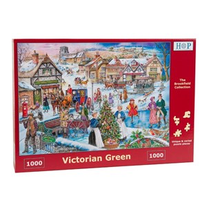 The House of Puzzles (3701) - "Victorian Green" - 1000 Teile Puzzle