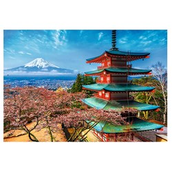 Trefl (26132) - "Blick auf den Fuji" - 1500 Teile Puzzle