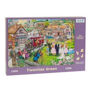 The House of Puzzles (4074) - "Twenties Green" - 1000 Teile Puzzle