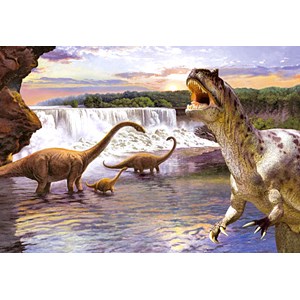 Castorland (B-26999) - "Diplodocus" - 260 Teile Puzzle