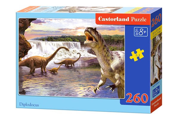 Castorland (B-26999) - "Diplodocus" - 260 Teile Puzzle