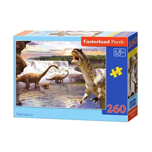 Castorland (B-26999) - "Diplodocus" - 260 Teile Puzzle