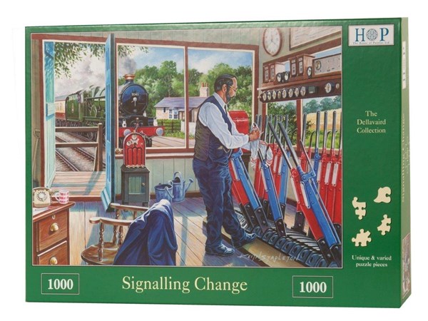 The House of Puzzles (3275) - "Signalling Change" - 1000 Teile Puzzle