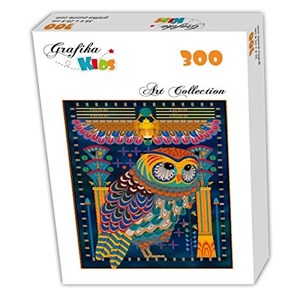 Grafika Kids (00968) - "Ägyptische Eule" - 300 Teile Puzzle