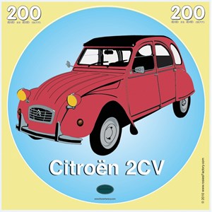 PuzzelMan (311) - "Rosies Factory, Citroën 2 CV" - 200 Teile Puzzle