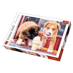 Trefl (37272) - "Zeit für Eis" - 500 Teile Puzzle